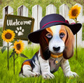 Welcome Puppy Paint By Numbers Kit For Adults