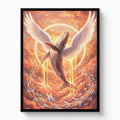 Whale Ascends Light - Luxury Wall Art