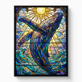Whale's Ascent - Luxury Wall Art