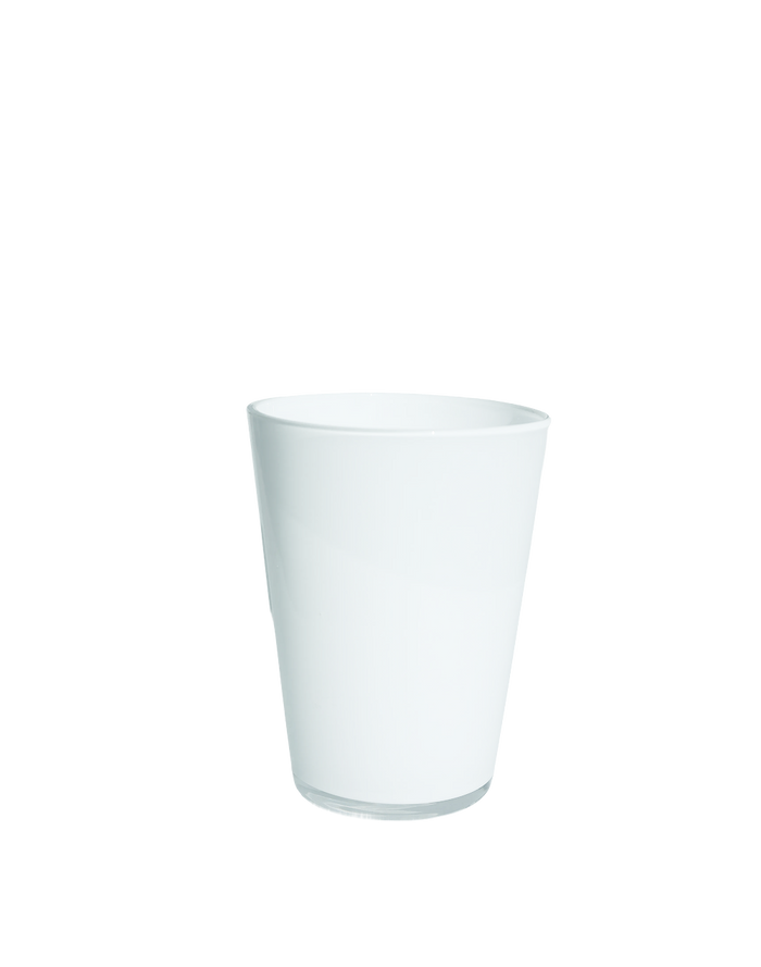 White Cylinder Cup