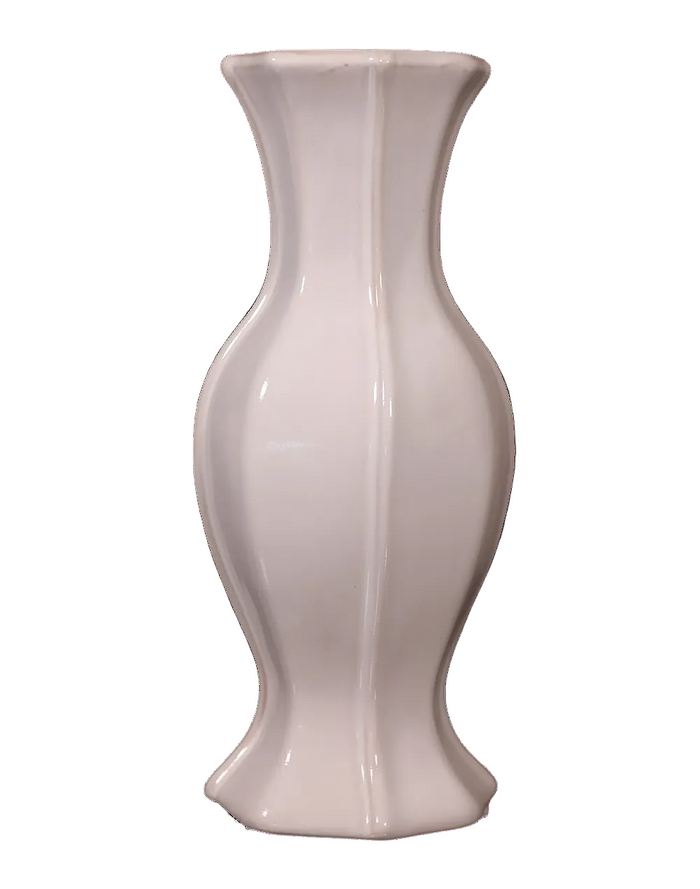 White Elan Vase White