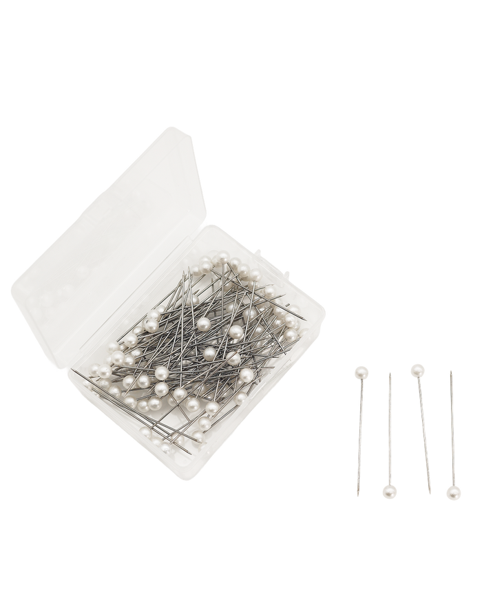 Wide Pearl Pin-"100pcs"