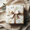 Wildflower Watercolor Garden Wrapping Paper (5 Sheets)