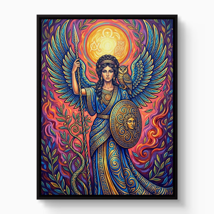 Woman's Mythic Stand - Luxury Wall Art