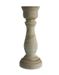 Wood Candlestick