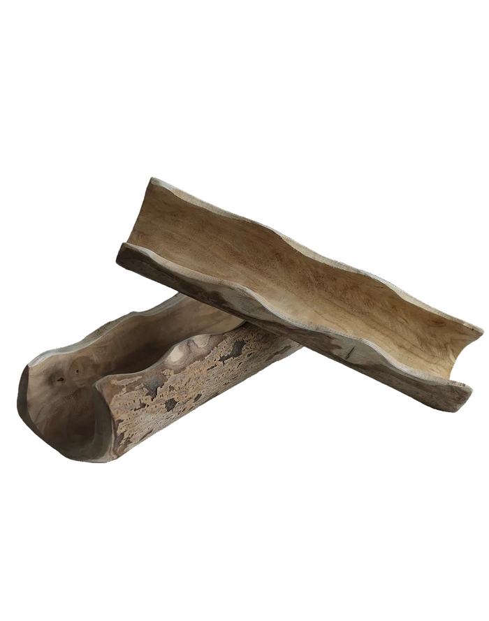 Wood Vessel Small