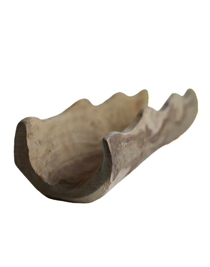 Wood Vessel Small