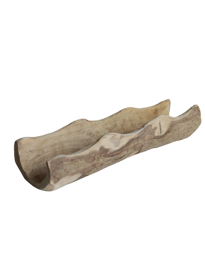 Wood Vessel Small
