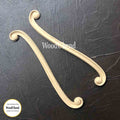 WoodUbend Decorative Drops Moulds WUB1582 (Set of 2)