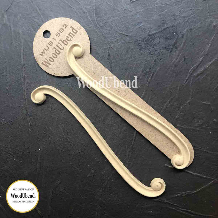 WoodUbend Decorative Drops Moulds WUB1582 (Set of 2)