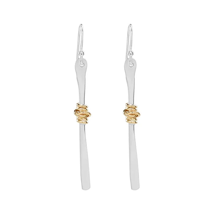Wrapped Dangle Earring