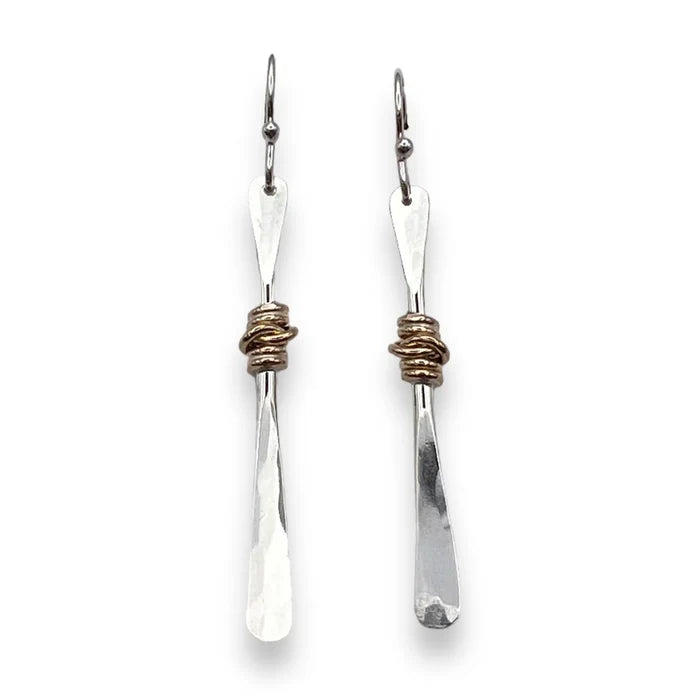 Wrapped Dangle Earring
