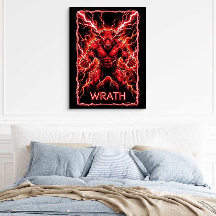 Wrathful Minotaur - Luxury Wall Art