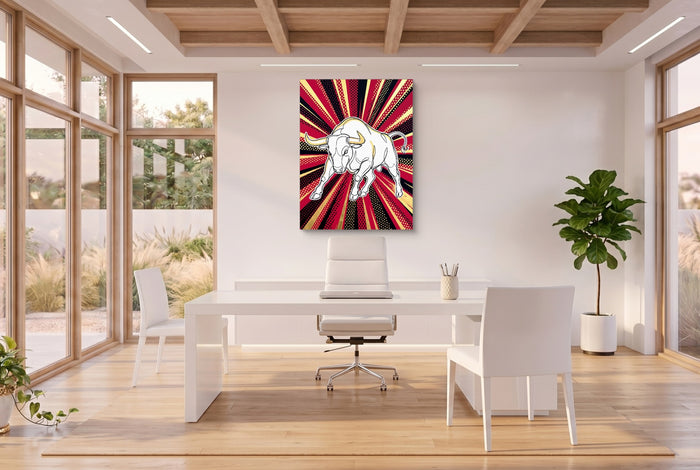 WS Bull Pop 1 — ws bull pop 1 office space with desk 3 1port flush print