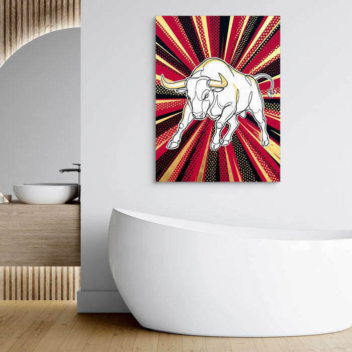 WS Bull Pop 1 — ws bull pop 1 sq bathroom hotel 1port flush print