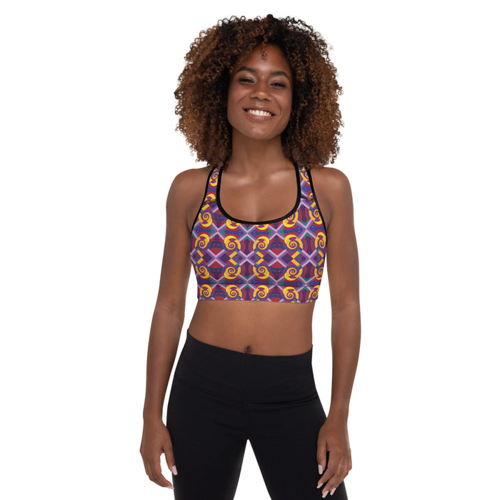 Yansa Gathers Sports Bra | Afrocentric Fitness Wear