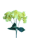 Yellow Hydrangea 5-Stem Spray