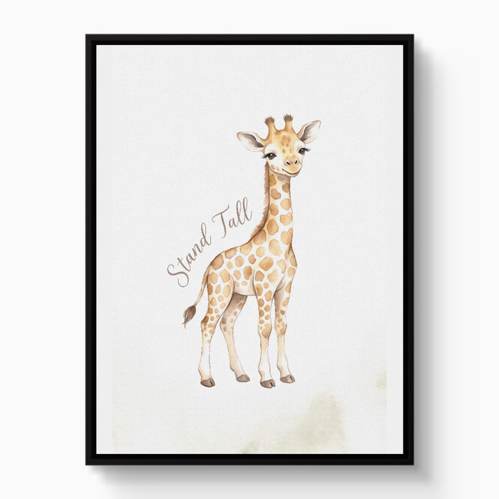 Young Giraffe Smile - Luxury Wall Art