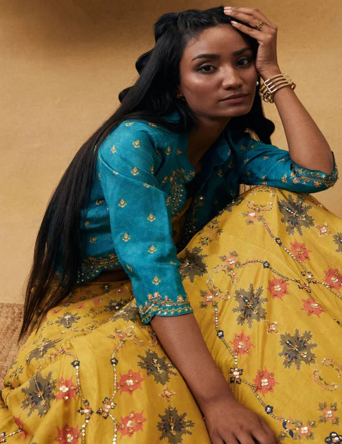 Zahra Lehenga Set