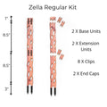 Zella Wooden Trellis: Stylish, Extendable Plant Support for Climbing Plants - Ed's Plant Shop